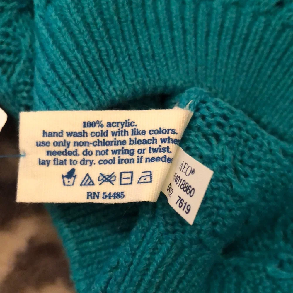 77kids Teal Beret Hat Size L/XL Blue Green